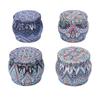 Creative Festive Atmosphere Lights Wedding Souvenir Candles Indoor Soy Wax Aromatherapy Candles Round Tin
