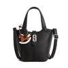 Korean Style Lychee Texture Women's Crossbody Bucket Bag - 2026 Fashionable & Versatile Handheld Vegetable Basket