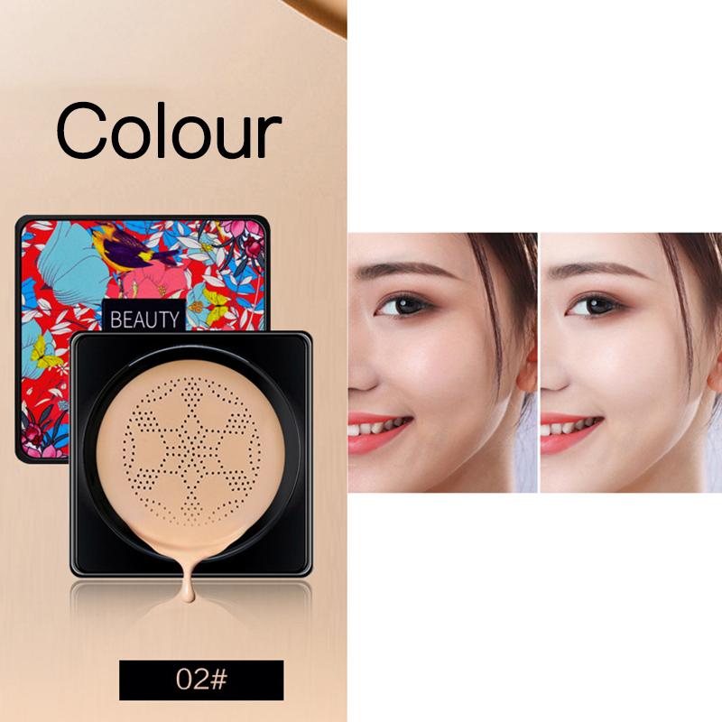 Testa a fungo Cuscino d'aria CC Cream Fondotinta idratante Fondotinta idratante naturale permeabile all'aria Trucco BB Cream Cosmetici coreani