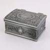 European Creative Ring Storage Box Square Small Rose Jewelry Box High-end Metal Gift Box