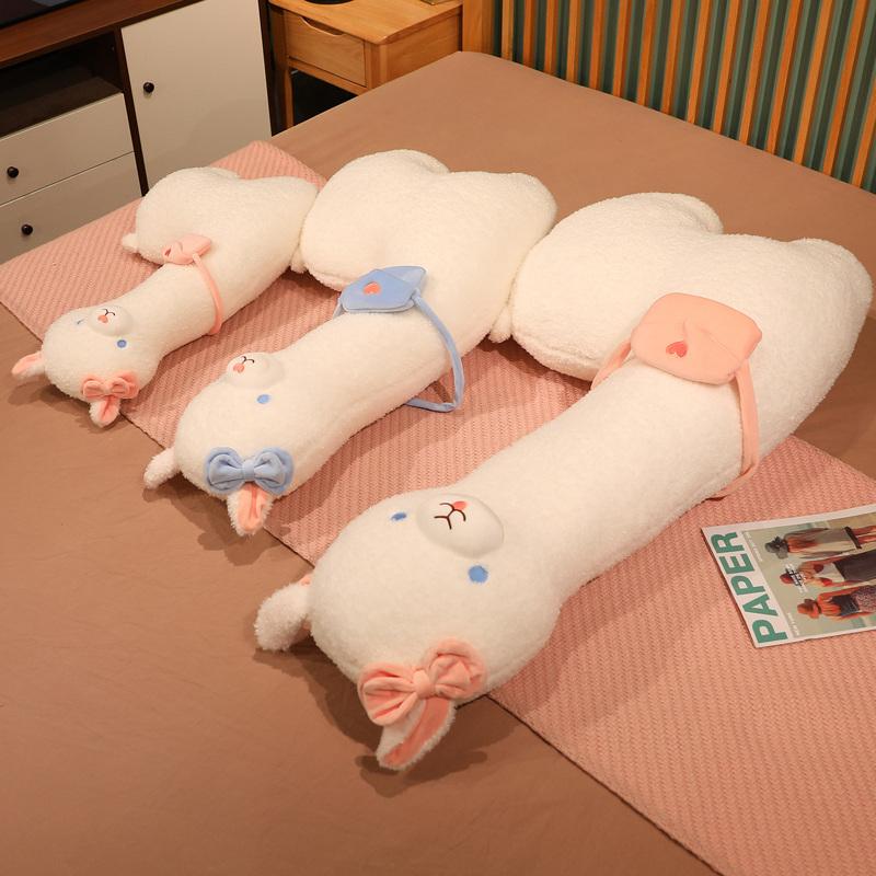 Kawaii Alpaca Plush Playthings Stuffed Gentle Soft Animal Sheep Plush Pillow Lovely Llama Cushion for Little Ones Kids Birthday Surprise Gifts