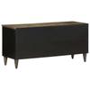 TV Stand 100x33x46 Cm Solid Mango Wood
