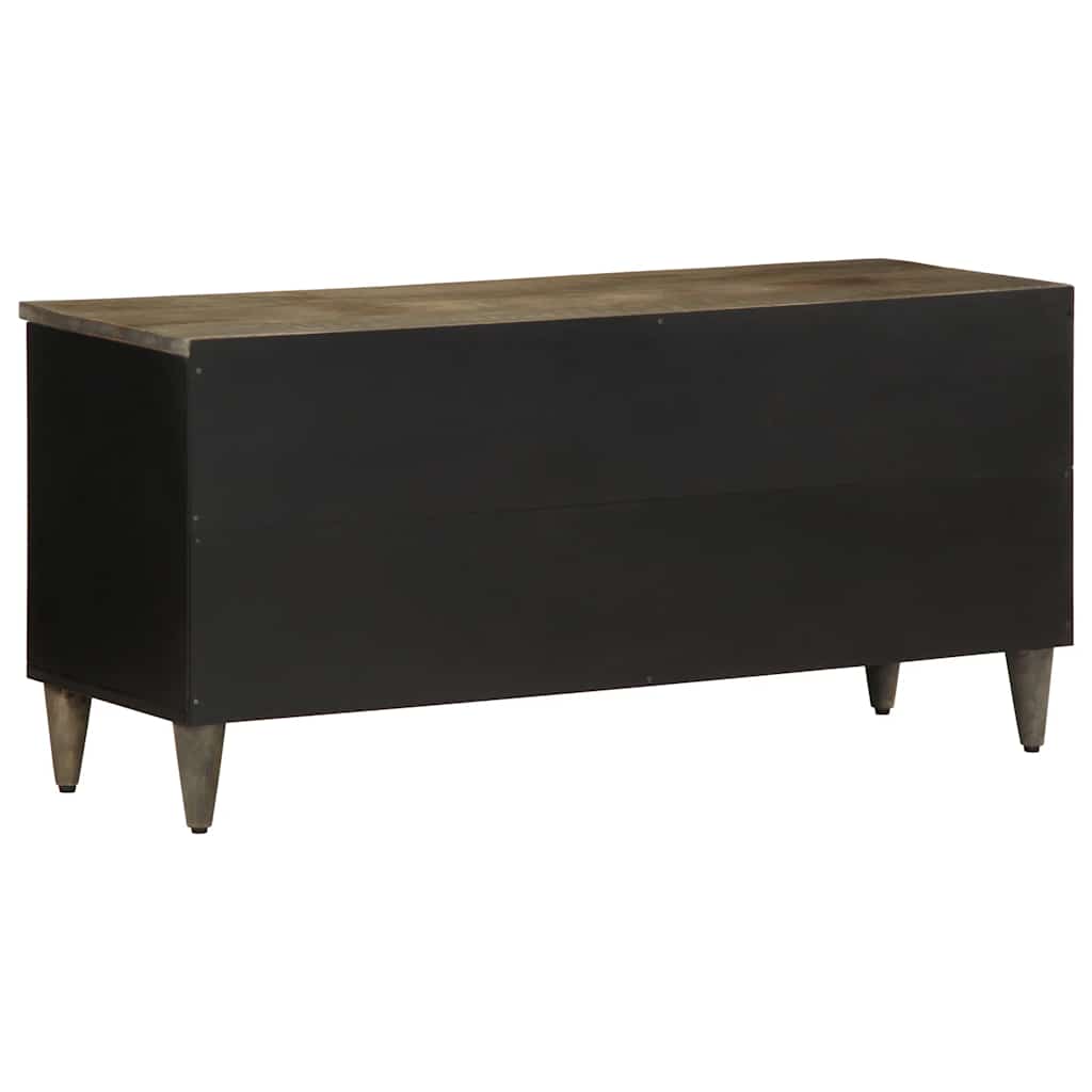 TV Stand 100x33x46 Cm Solid Mango Wood