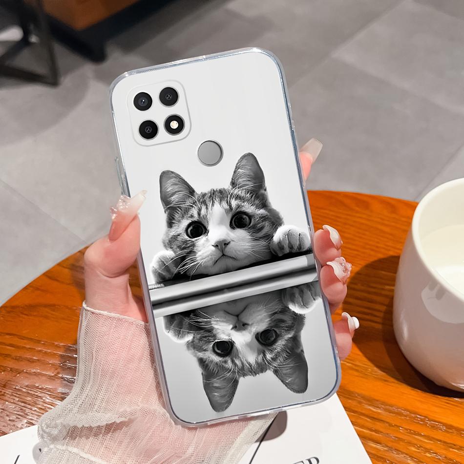 

Для OPPO A15 A15S A16 A16S Чехол Новый Простой Мягкий Прозрачный ТПУ Силикон Защита от падения Задняя крышка телефона Для OPPO A 15 16 S Funda Coque OPPO A15