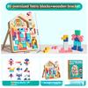 Tetris Building Block Puzzle Enlightenment Thinking Baby 3 Boys 6 Girls Brain Training Educational Building Block Toys