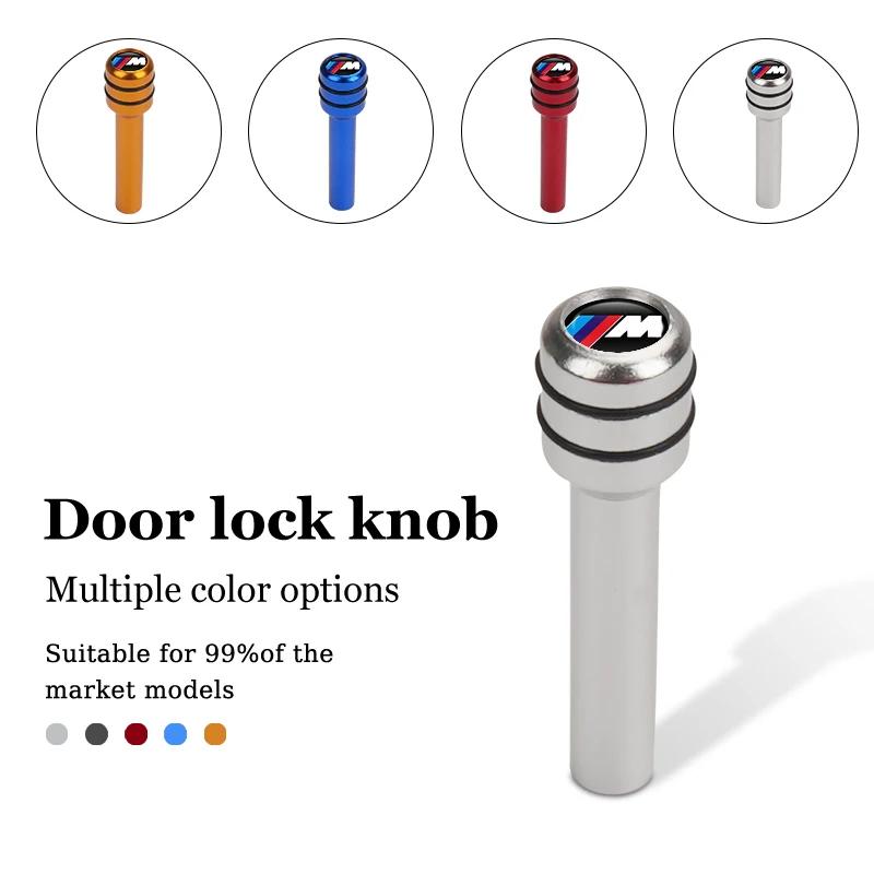 2025 Hot 2/4pcs Car Alloy Door Lock Pin Security Insurance Cars Accessories For BMW Performance E46 E90 G11 F10 F30 G08 X6 5 Ser