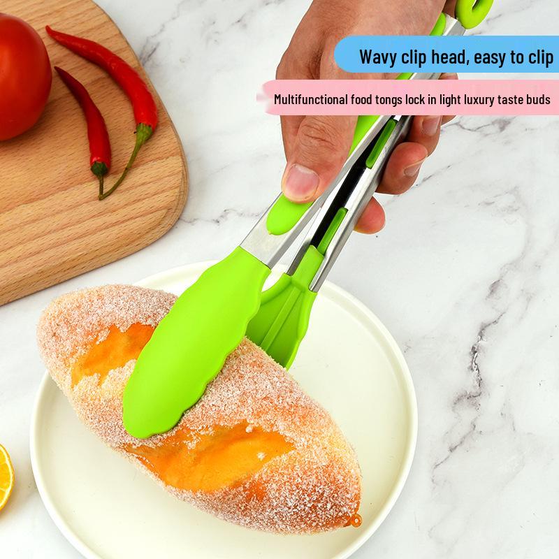 5-Piece Silicone Kitchenware Set: Cream Spatula, Oil Brush, Whisk for Baking and Cake Making