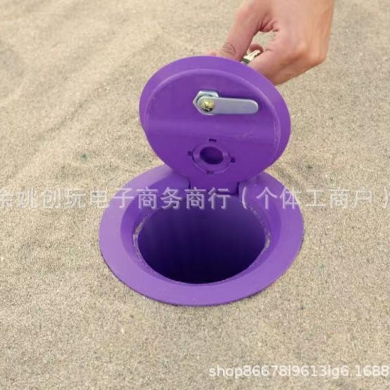 Creative SAND SAFE With AirTag Holder 3D Printed Beach Toy