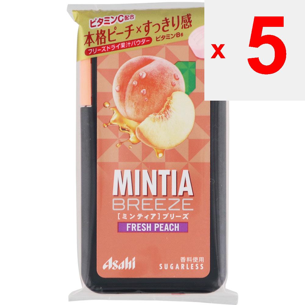 Asahi Mintia Breeze Fresh Peach 30 Kapseln Gesundheitsbonbons/Bonbons/Gummibonbons Mintia