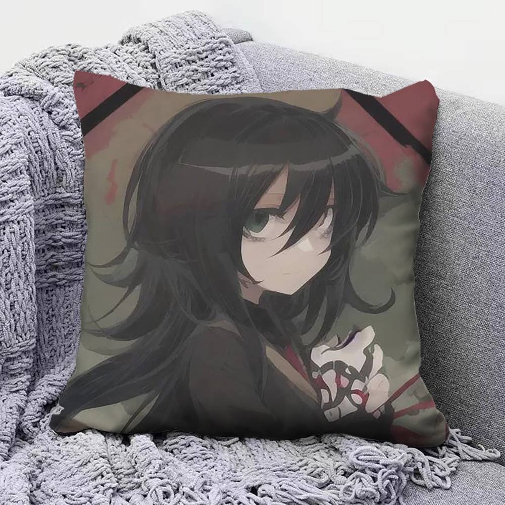 Watamote Tomoko Kuroki Home Sofa Cushion Covers and Aecorative Custom Pillow Covers