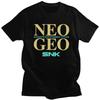 Custom Mens Retro Arcade Game Neo Geo Snk T Shirts ShortSleeve Cotton Tshirts Classic Tshirt Leisure Tees Loose Fit Clothing