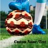 Custom Text Size 5 Soccer Ball, Standard Match Football For OutdoorNeon Genesis Evangelion