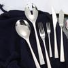 Xinji Gaoge 304 Stainless Steel Long Handle Mirror Salad Fork