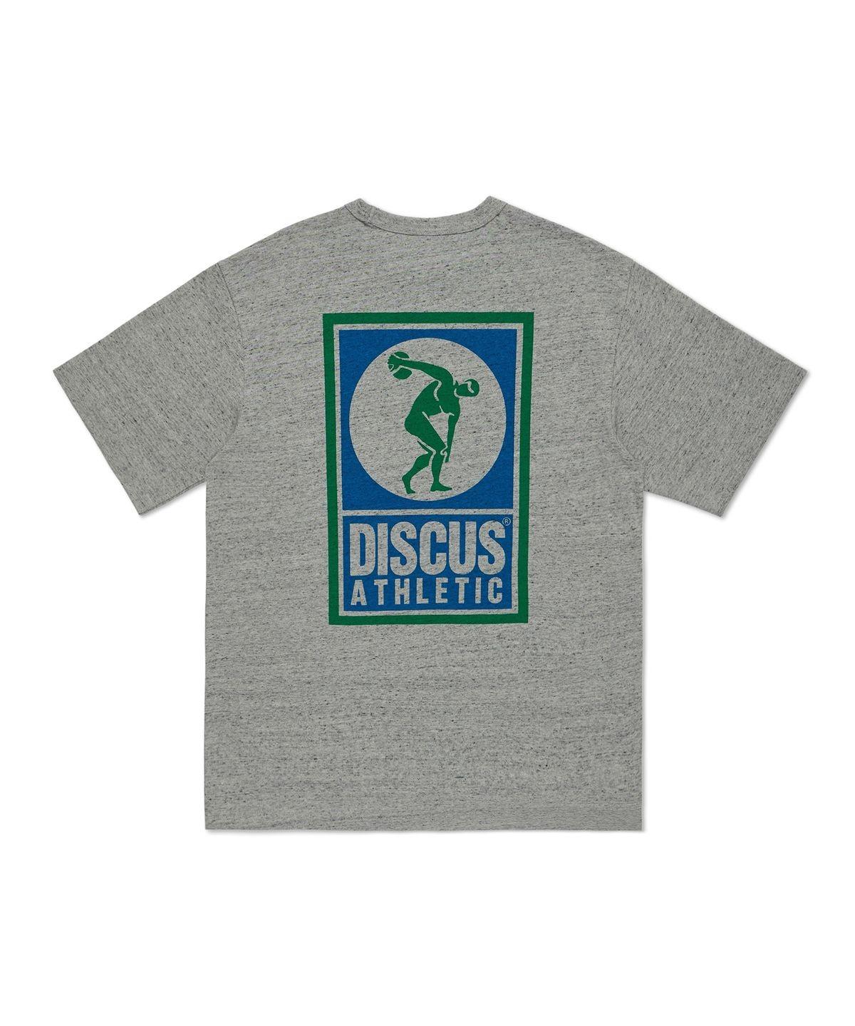 Discuss Athletic Super Heavyweight Regular Fit Logo T-Shirt Heather Grey Heather Grey/M