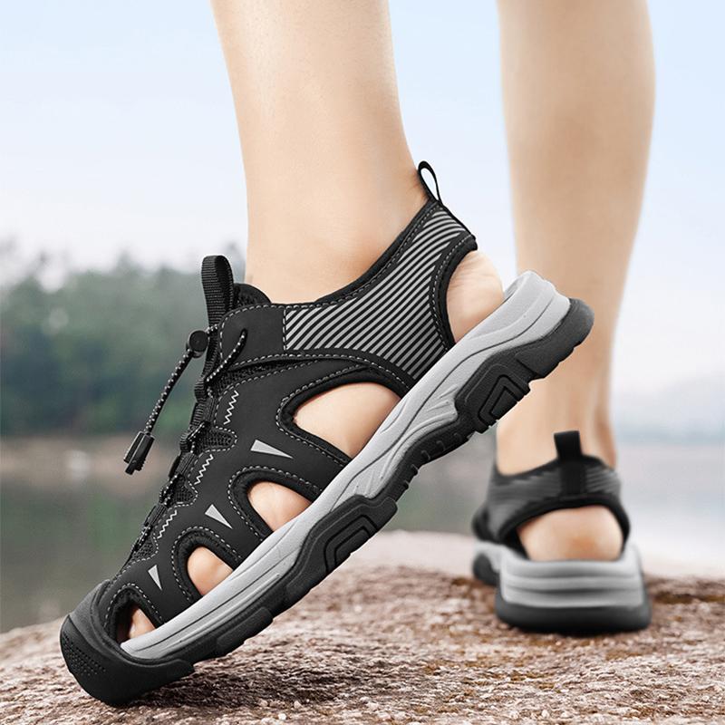 Men's Trendy Casual Headband Breathable Sandals Summer Sports Versatile Beach Shoes