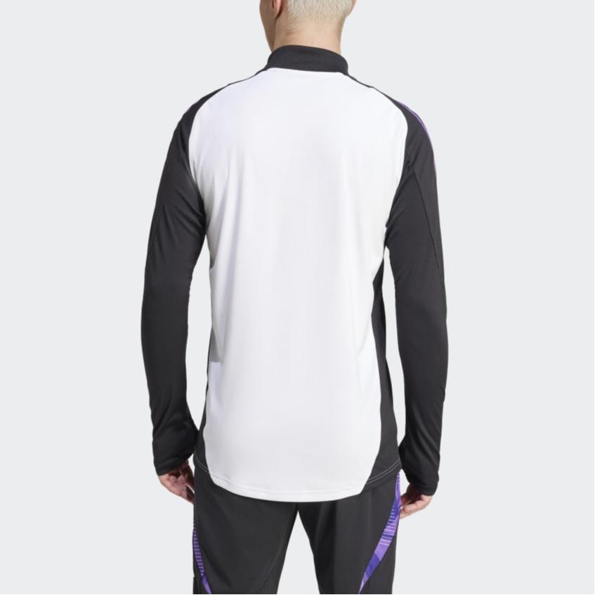 Adidas Germany Training Top 2024-2025 Slim Fit Versatile Comfortable Soccer Jersey Men Tops White IP8243