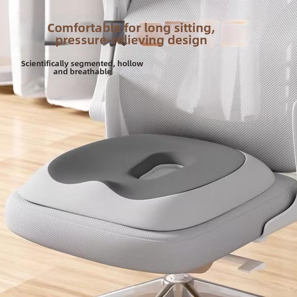 Ergonomic Design Memory Foam Cushion Non-Slip Bottom Office Seat Pad for Long Sitting
