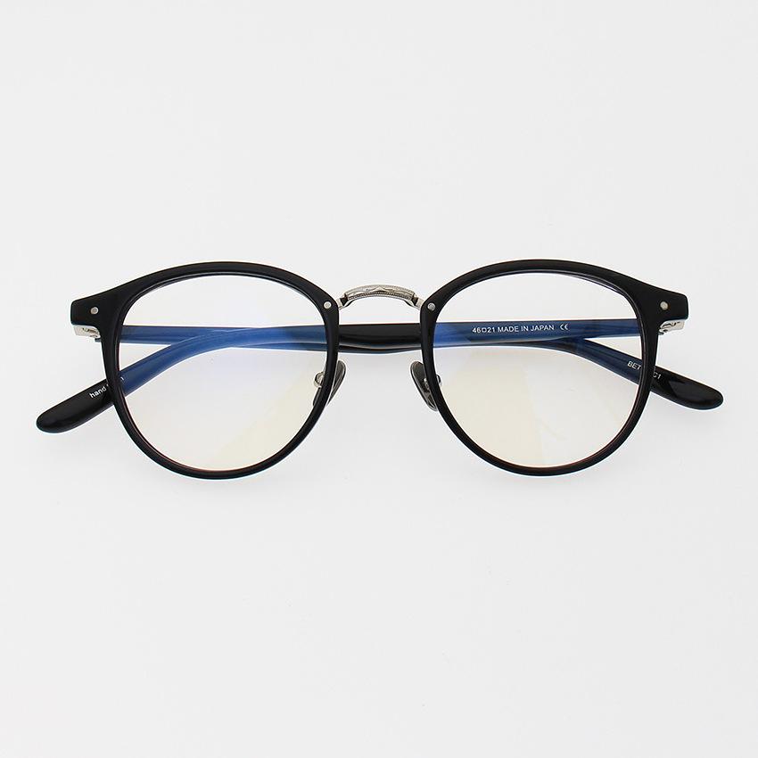 Japanische Brille Rundes Gestell Retro, Zhongjin Brille, Reintitan