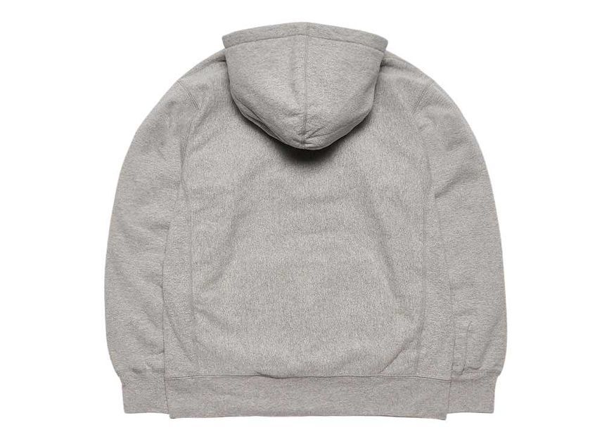 Supreme Bandana Box Logo Hooded Sweatshirt Grey
