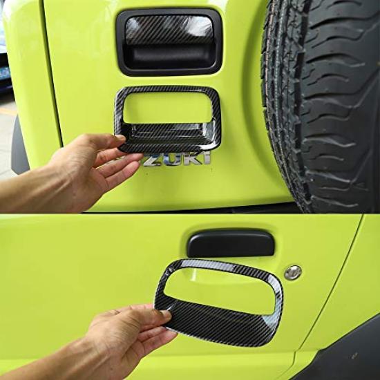 ANTC Compatible with Suzuki Jimny JB64 JB74 Door Handle Protector Seal Cover Sticker Protection Scratch Prevention Doorknob Nail Scratch Prevention