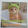 One Month to View 2026 Cat Calendar Memo Planner Monthly & Daily Planner Cute 2026 Wall Calendar
