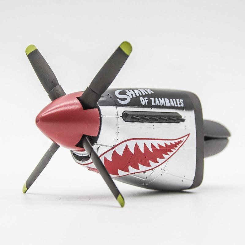 Car Air Outlet Clip Diffuser Accent with Aircraft Inspired Shape, Replaceable Scent Tablet Shell for Cabin Styling