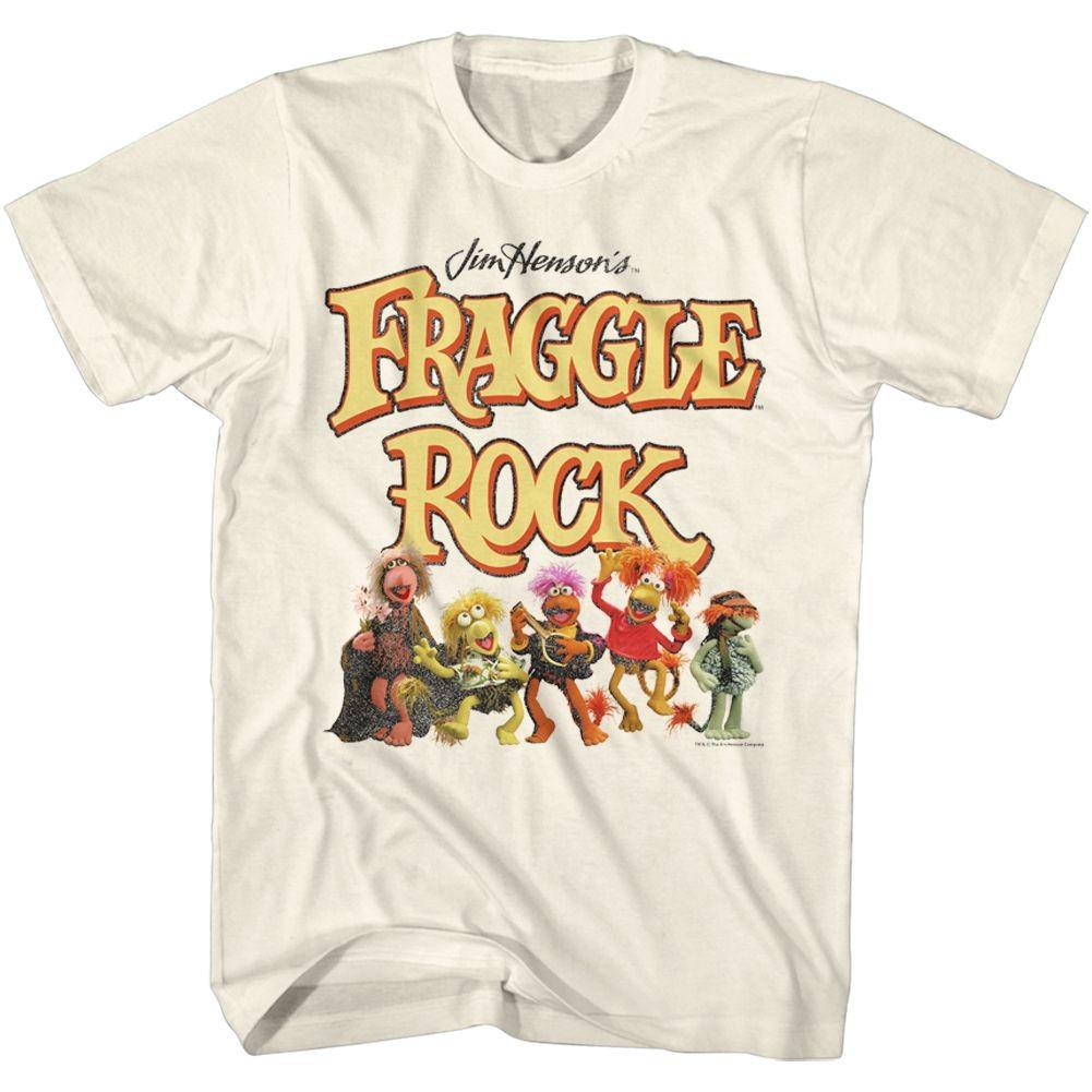 Fraggle Rock Fraggies And Logo TV Shirt XXXL