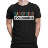 Dad Of Girls Outnumbered Fathers Day Funny Novelty Mens T-Shirts Tee Top #6ED