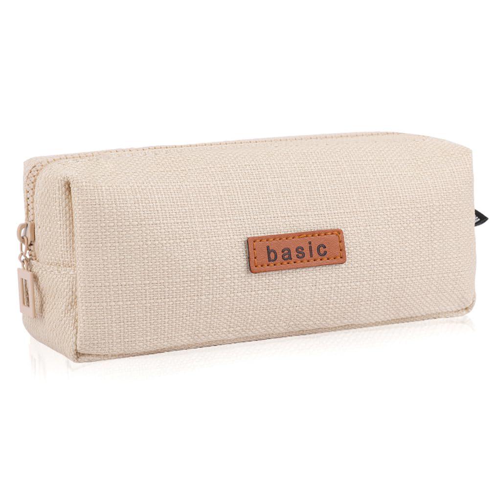 

Compact Pencil Case: Multi-Use Bag for Students - Fits Pencils, Coins, Makeup & Office Supplies 19.8 x 8 x 5 cm, 45g