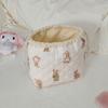 Premium Quilted Travel Storage Pouch: Large Capacity, Cute Drawstring Design