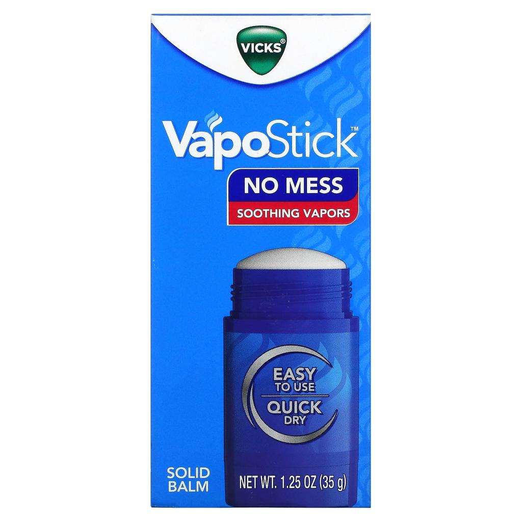 Vicks VapoStick, Solid Balm, 1.25 Oz (35 G)