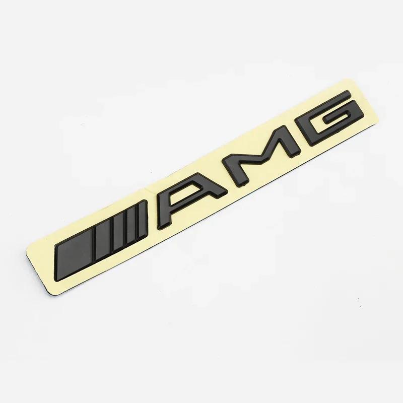 

Автомобильные наклейки с буквами AMG для задней части кузова, аксессуары для Mercedes Benz W124 W211 W212 W210 W205 W203 W204 W126 W168 W169 W176 W177 чёрный