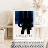 Plakat abstrakcja soulages