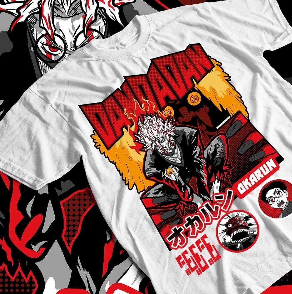 

Dandadan Anime T-shirt, Unisex Heavy Cotton Tee, Okarun Momo Ayase Gift, All M