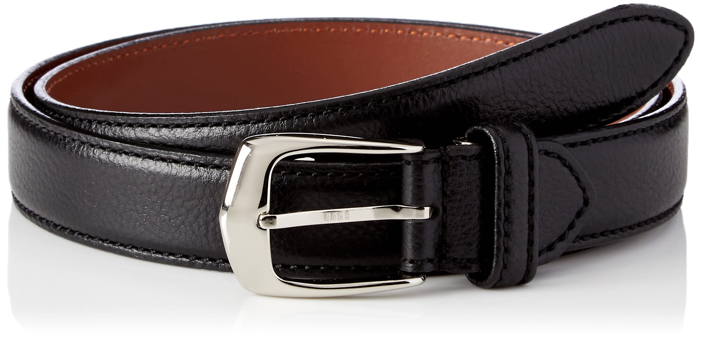 [DAKS] Cowhide Leather One-Point Brooch Casual Belt DB39780