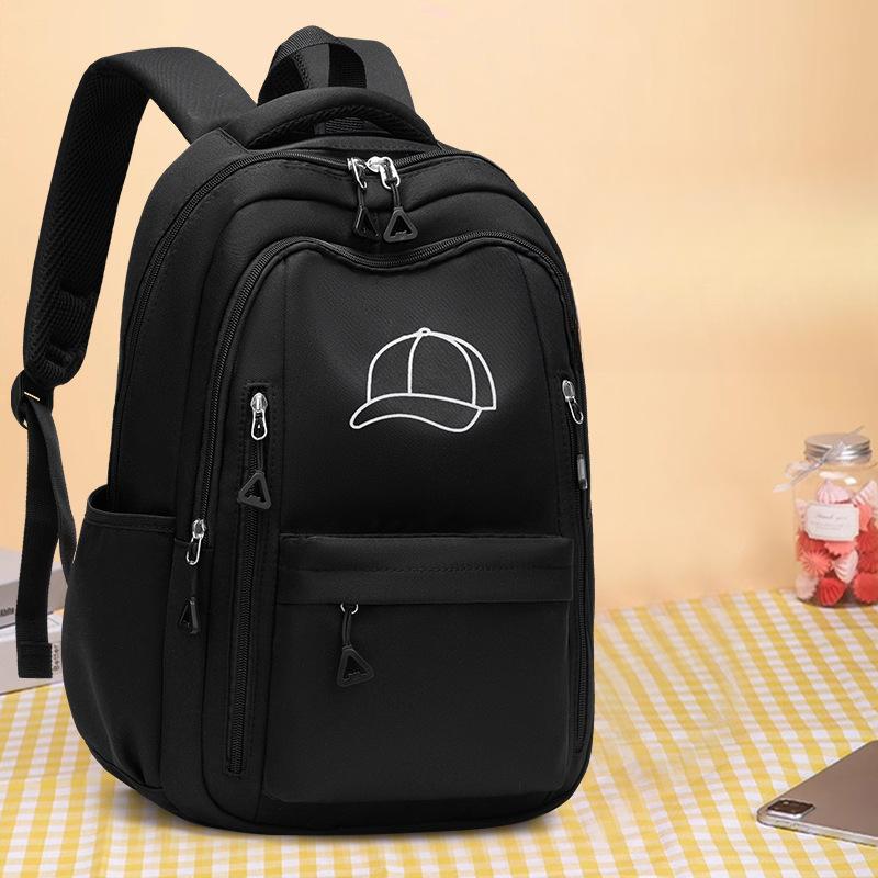 School Backpack For Elementary School Girls Casual Versatile Lightweight Double Shoulder