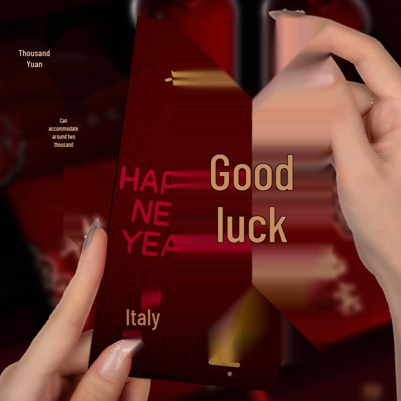 Large Festive Red Envelope: Auspicious New Year Money Gift for Prosperity and Luck