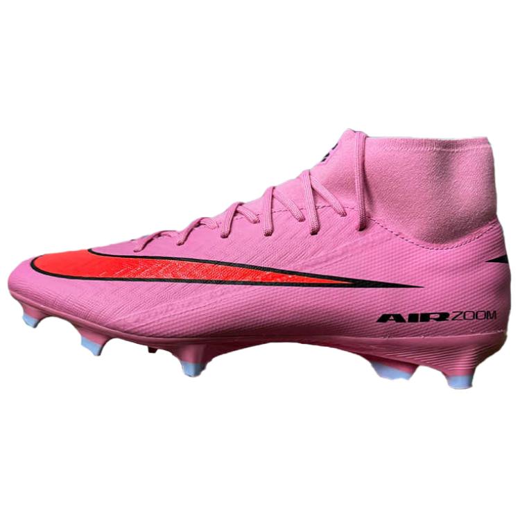 Nike Mercurial Superfly 10 Academy Abrasion Resistant Balance Soccer Shoes Unisex Pink Sneakers FQ1456-600