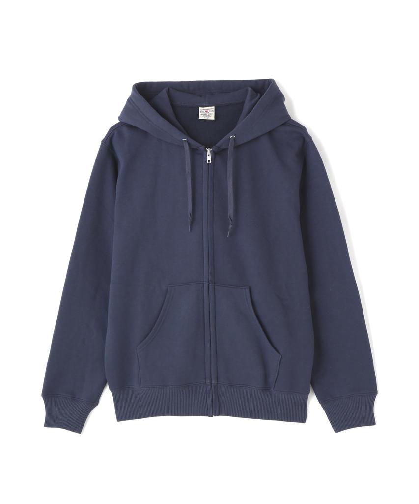 AVIREX DAILY ZIP UP SWEAT PARKA 783-3931005 Men's L Navy