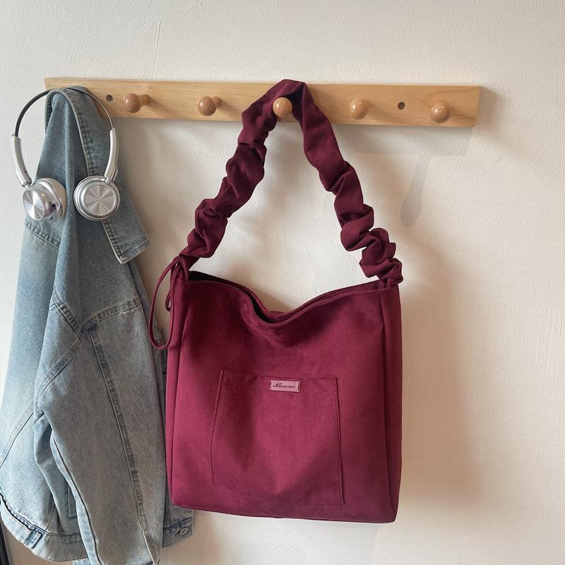 Casual Retro Bag Women's New Autumn and Winter Messenger Bag Commuter Large Capacity Shoulder Tote Bag