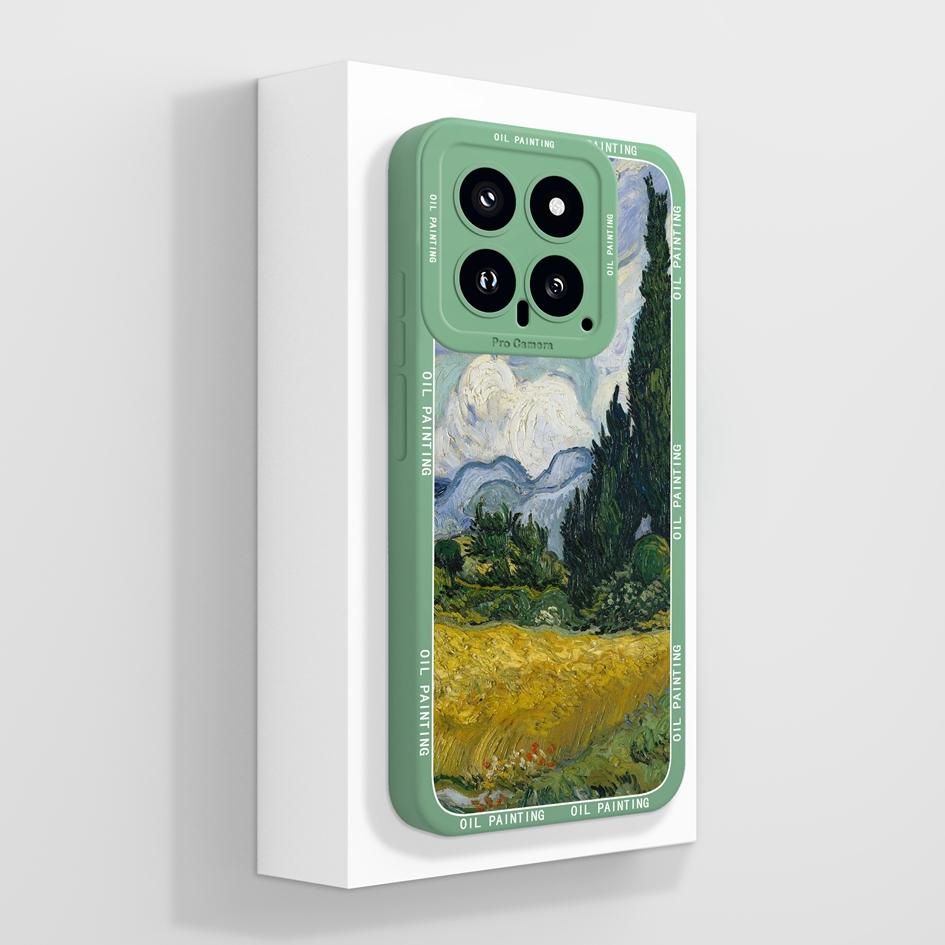 

Для Xiaomi 14 14T 15 Poco M6 Pro 4G 5G чехлы для телефонов бампер популярный авокадо супер ударопрочный жидкий силикон премиум защита для Xiaomi парный чехол Xiaomi 14T 5G