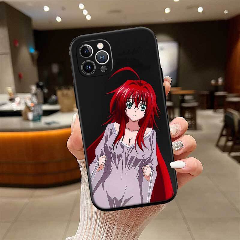 Rias Gremory Phone Case for Samsung S20 S21 S21S S22 S23 S24 FE Ultra Plus Lite F06 F16 M06 M16 M56 A07 A17 A36 A37 A55 A57