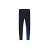 Fila Fusion X Team Wang Collaboration Slim Fit Long Retro Sports Knitted Pants Women Bottoms Black T11W349604F-BK