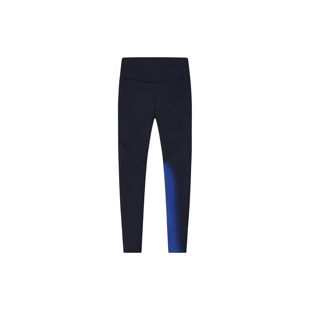 Fila Fusion X Team Wang Collaboration Slim Fit Long Retro Sports Knitted Pants Women Bottoms Black T11W349604F-BK