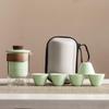Portable Glass Travel Tea Set