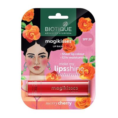 Cherry Lip Balm (4 G), Magikisses Lip Balm Merry Cherry