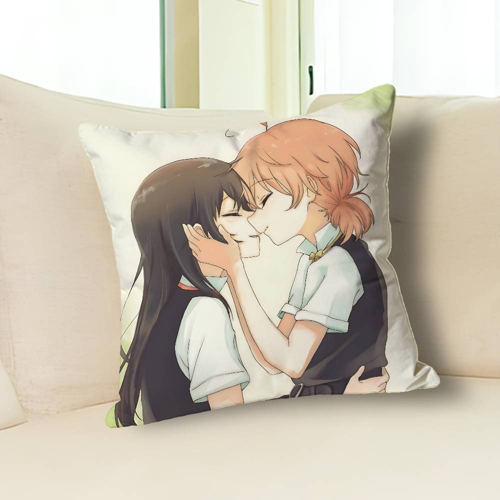 Manga B-Bloom Into Yous-S Pillow Cases for Bedroom Living Room Sofa Home Decor Polyester Cushion Cover with Zipper