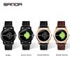 Sanda Men's Waterproof Quartz Watch - Fashionable Korean Style Trendy Student Wristwatch