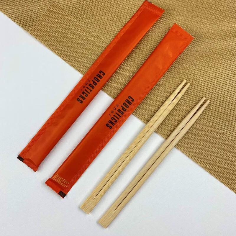 Individually Wrapped Disposable Bamboo Chopsticks