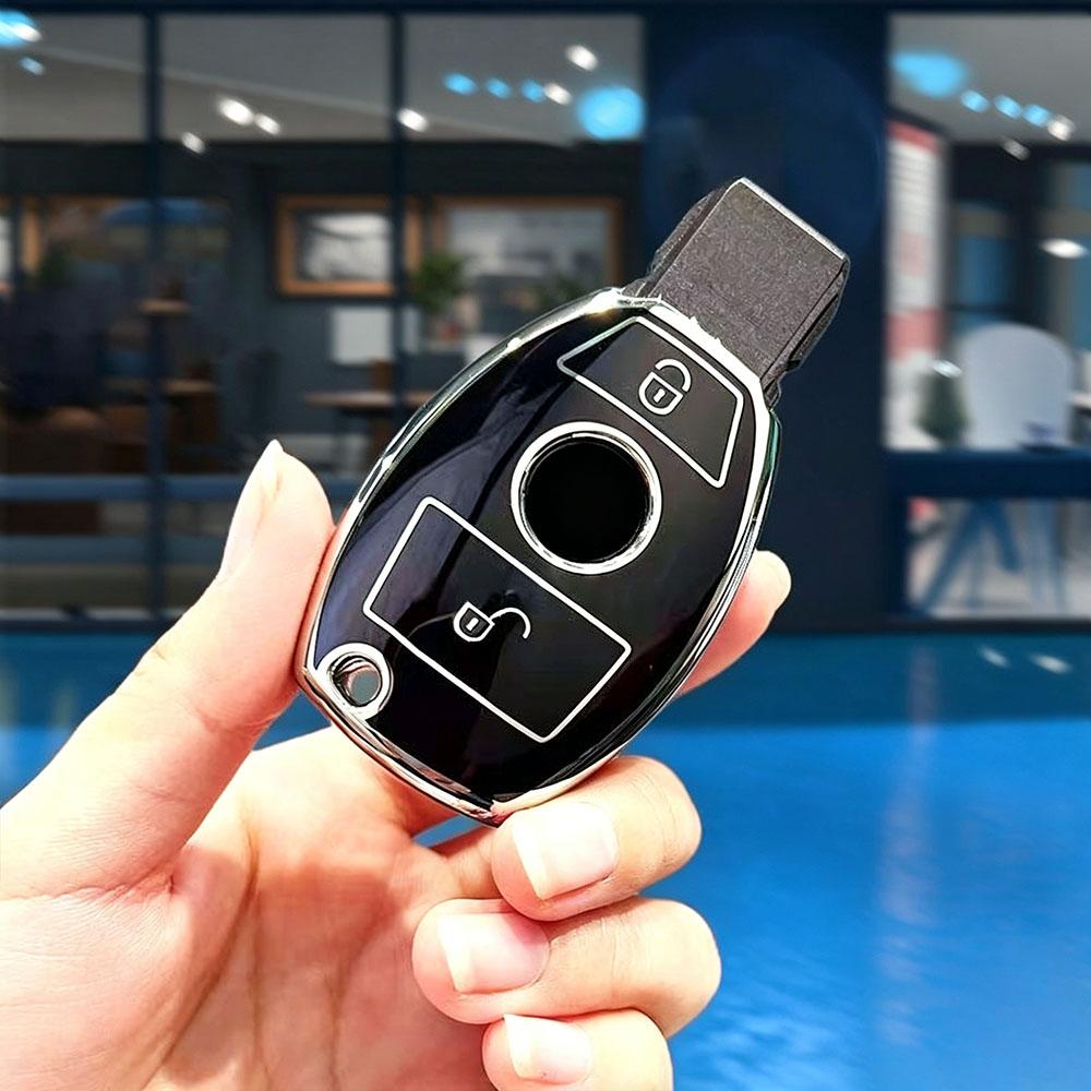 Shell Fob Fashion Tpu Car Key Case Cover For Mercedes Benz A B C E Class Gls Gla Glk Glc Cls Cla Amg W204 W205 W212 W463 W176
